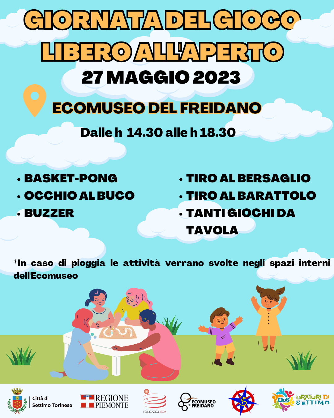 Giornata del gioco libero all' aperto