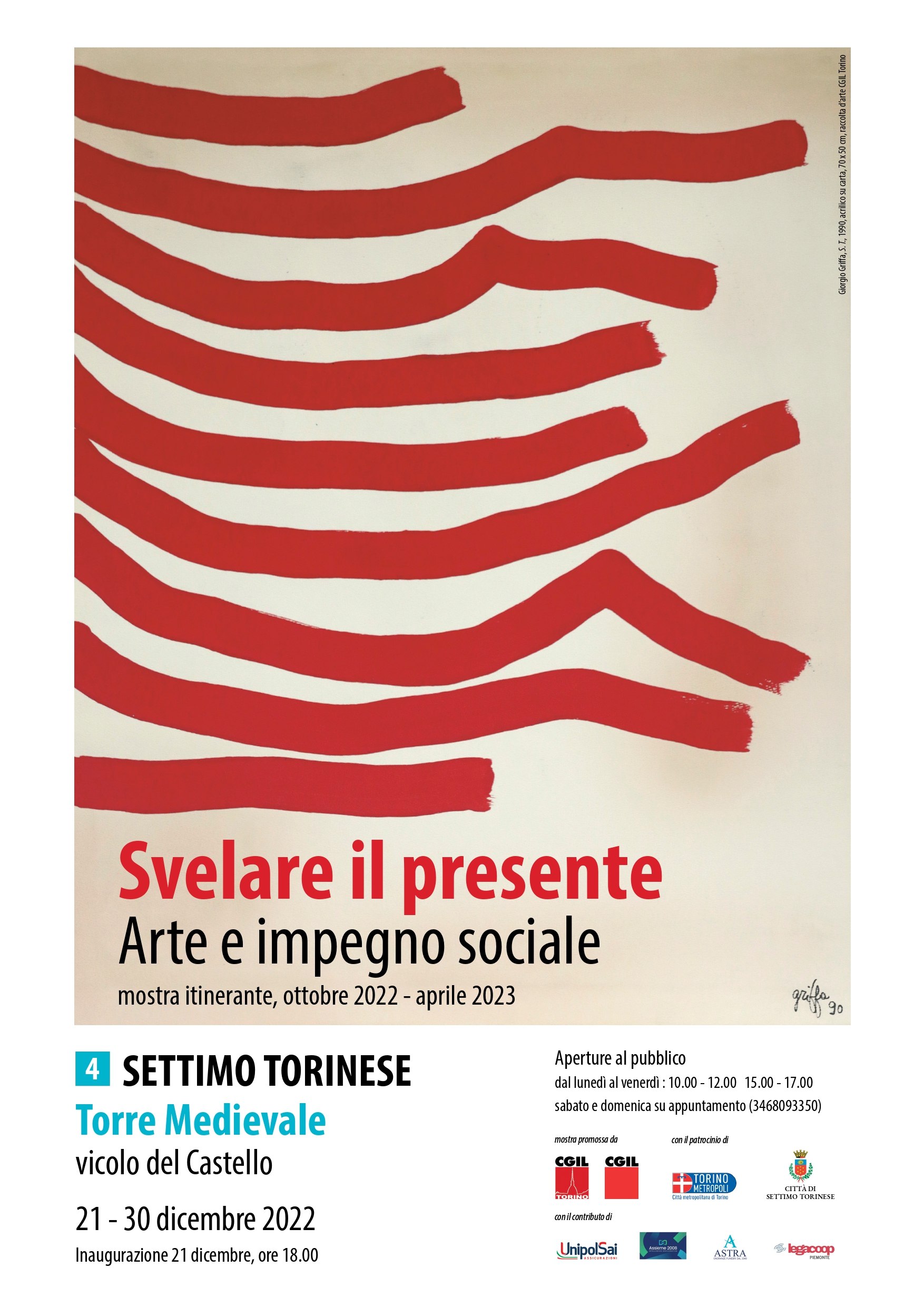 Mostra itinerante : Svelare il presente, Arte e impegno sociale